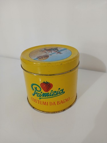 Scatola latta vintage primizia - scatola,