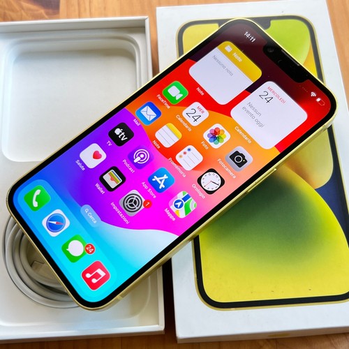 Apple iphone 128gb giallo - iphone, 14