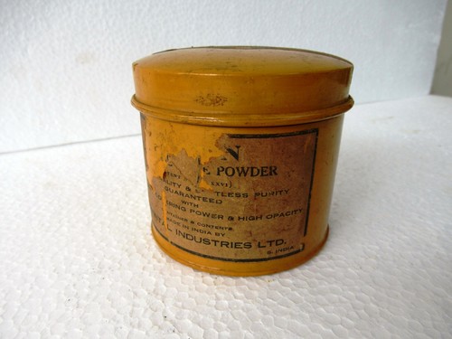 Vintage polvere scatola rosa - vintage,