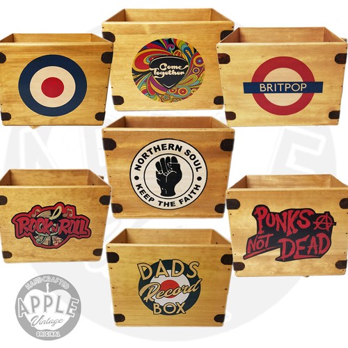 Retrò record box - box, cassa