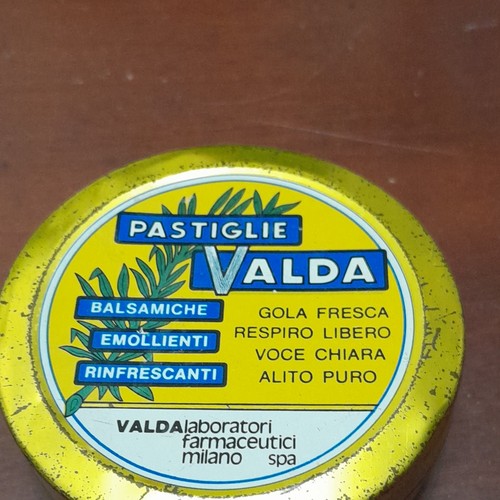 Valda scatola latta - valda, rotonda